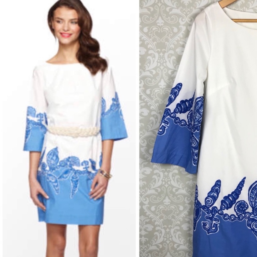 Lilly Pulitzer Shauna Tunic Dress Fallin in Love - Picture 4 of 8